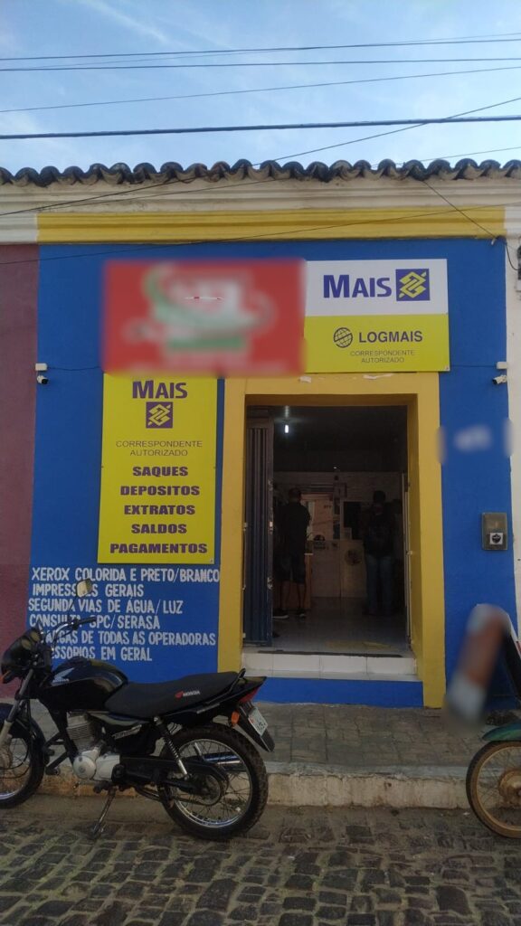 Correspondente bancário da rede Logmais